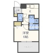 ラヴ心斎橋ウエストの間取り画像