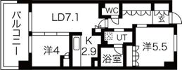 アーバンパーク淡路の間取り画像