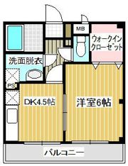 エルコートの間取り画像