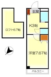 ピア中通の間取り画像