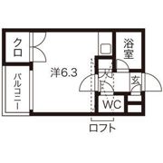 ロイヤルヒルズ富沢Ⅰの間取り画像