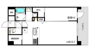 THE SENSE RESIDENCE 甲南山手の間取り画像