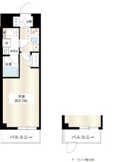 HY's Salire 用賀の間取り画像