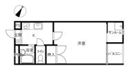 レザンレジデンスⅡの間取り画像