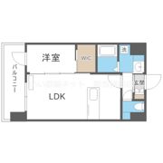 Alivis三国本町の間取り画像