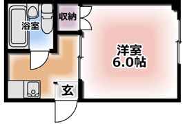 太子橋駅前ハイツⅡの間取り画像