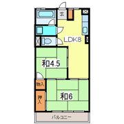 高木ハイツの間取り画像