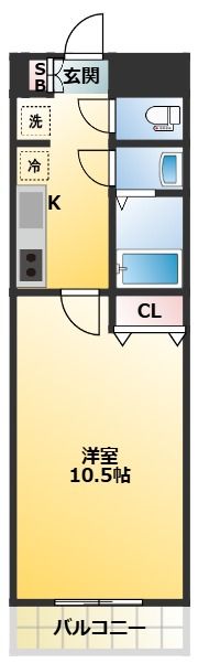 第7田嶋ビルの間取り画像