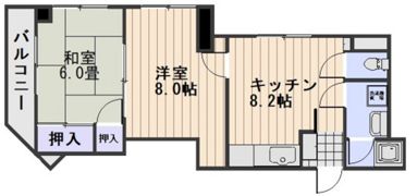セントラルハイツの間取り画像