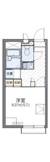 レオパレス清瀧Bの間取り画像