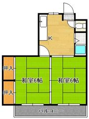 シャトレ南王子の間取り画像