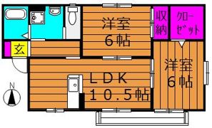 ハイグランス Cの間取り画像