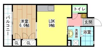 REZIA小倉の間取り画像