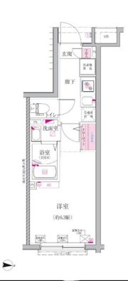 ベルシードステアー小竹向原の間取り画像