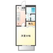 パナハイツエリーゼの間取り画像