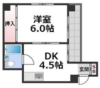 カーサベラ桜川の間取り画像