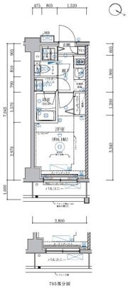 RELUXIA横濱吉野町の間取り画像