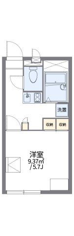 レオパレスChinaの間取り画像