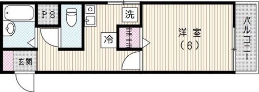 ライオンズマンション三鷹第7の間取り画像