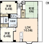 グランドソレイユの間取り画像