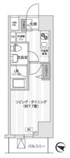 Primal Gotandaの間取り画像