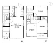 今在家戸建 Ⅱ棟の間取り画像