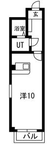 永光ビルディング割塚の間取り画像