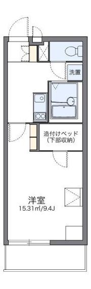 レオパレスマドンナ 2の間取り画像