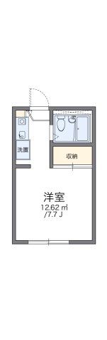 レオパレス玉美第2の間取り画像