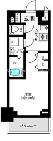 サムティ梅田インターコアの間取り画像