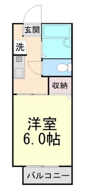 ゆかりハイツA棟の間取り画像