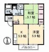 さくら A棟の間取り画像