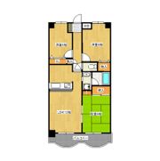 センチュリー時計台Iの間取り画像