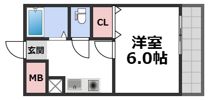 マンションロゼの間取り画像