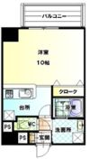 フジパレス山之内サウスの間取り画像