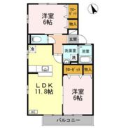 プリマベーラⅢの間取り画像