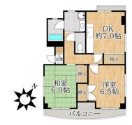 ルシオール塩焼の間取り画像
