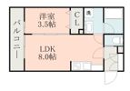 T＇sCASK小山の間取り画像
