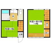 中村アパートの間取り画像