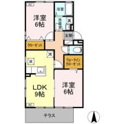 メゾンフルールの間取り画像