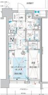 プレサンスレイズ桜山WESTの間取り画像