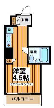 プリンセスコート赤堤の間取り画像