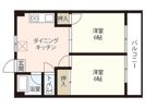 江島マンションの間取り画像