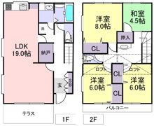 エントピア米倉の間取り画像