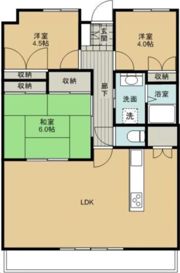 サンワタチバナの間取り画像