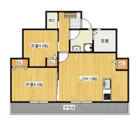 グランフルール庭瀬 Bの間取り画像
