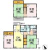 宮本戸建借家 D棟の間取り画像