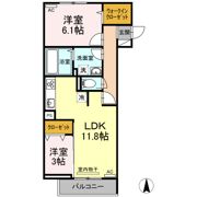 GTR手城の間取り画像