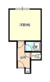 富田町コーポ(西側)の間取り画像