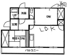 コンフォール操風の間取り画像